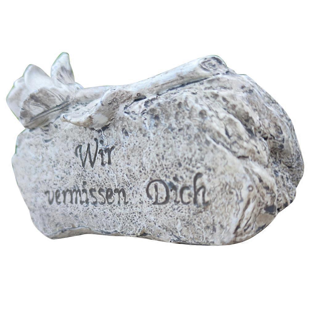 Deceased Relatives Friends Mourning Tombstone In Western Style Suitable For Lawn And Garden With Durable Design 2Set