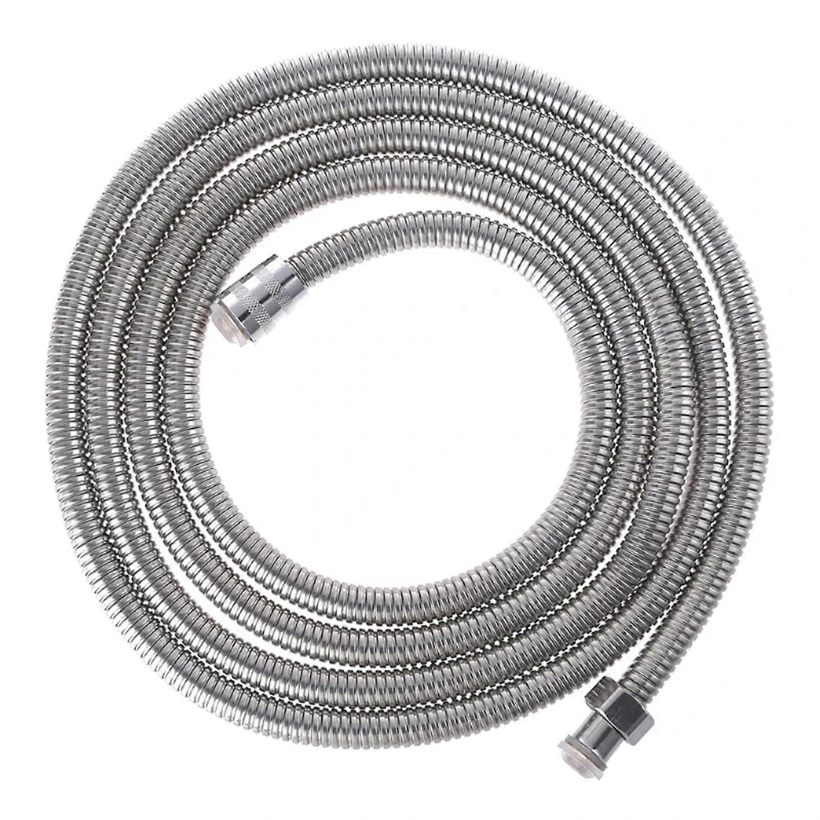 3 Meter Edelstahl Flexible Dusche Schlauch 300cm für Badezimmer, Hochwertiger Heizung Schlauch, Kompatibel mit Standard-Duschköpfen
