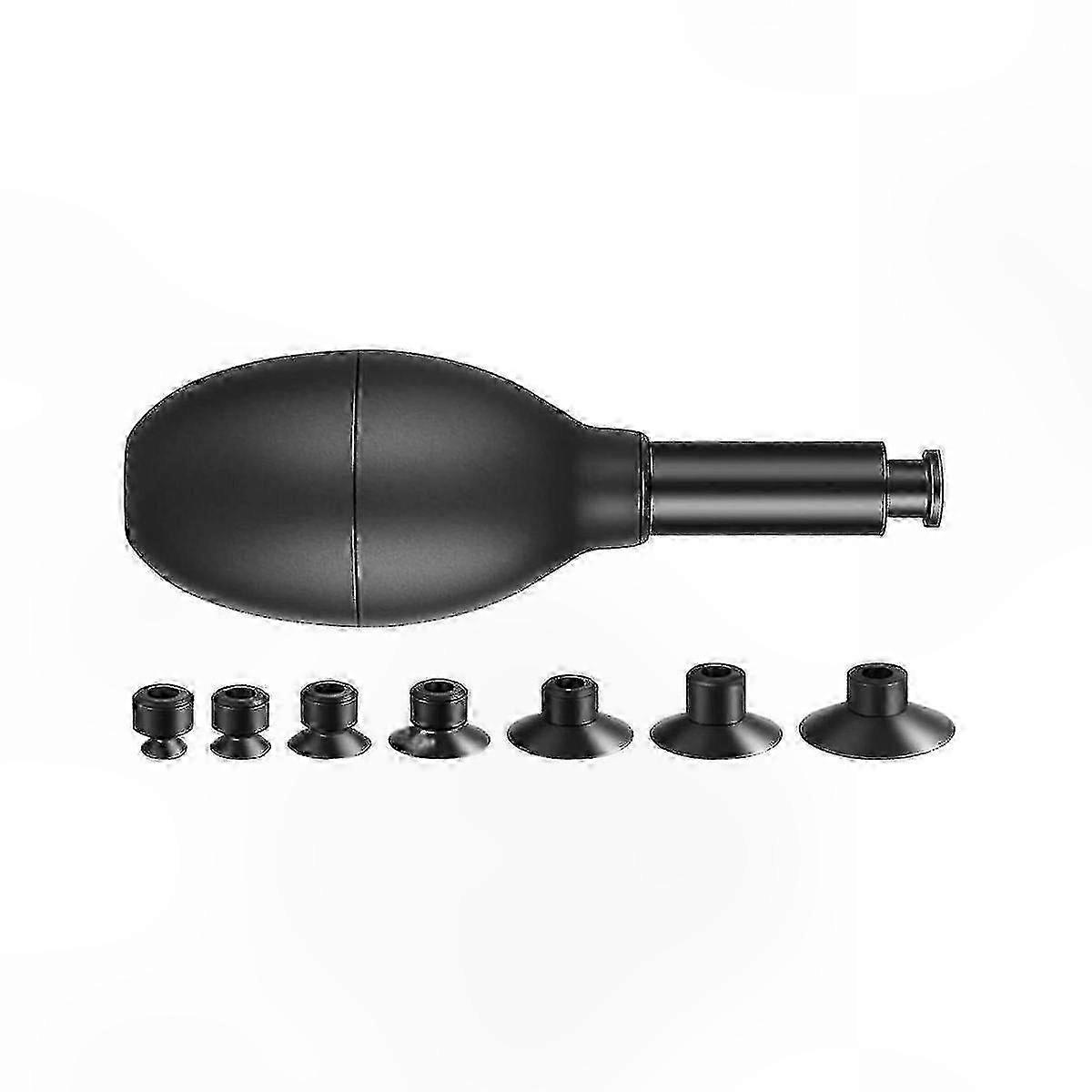 8-in-1 Lens Suction Tool Kit with Interchangeable Heads for Camera and Screen Repairs