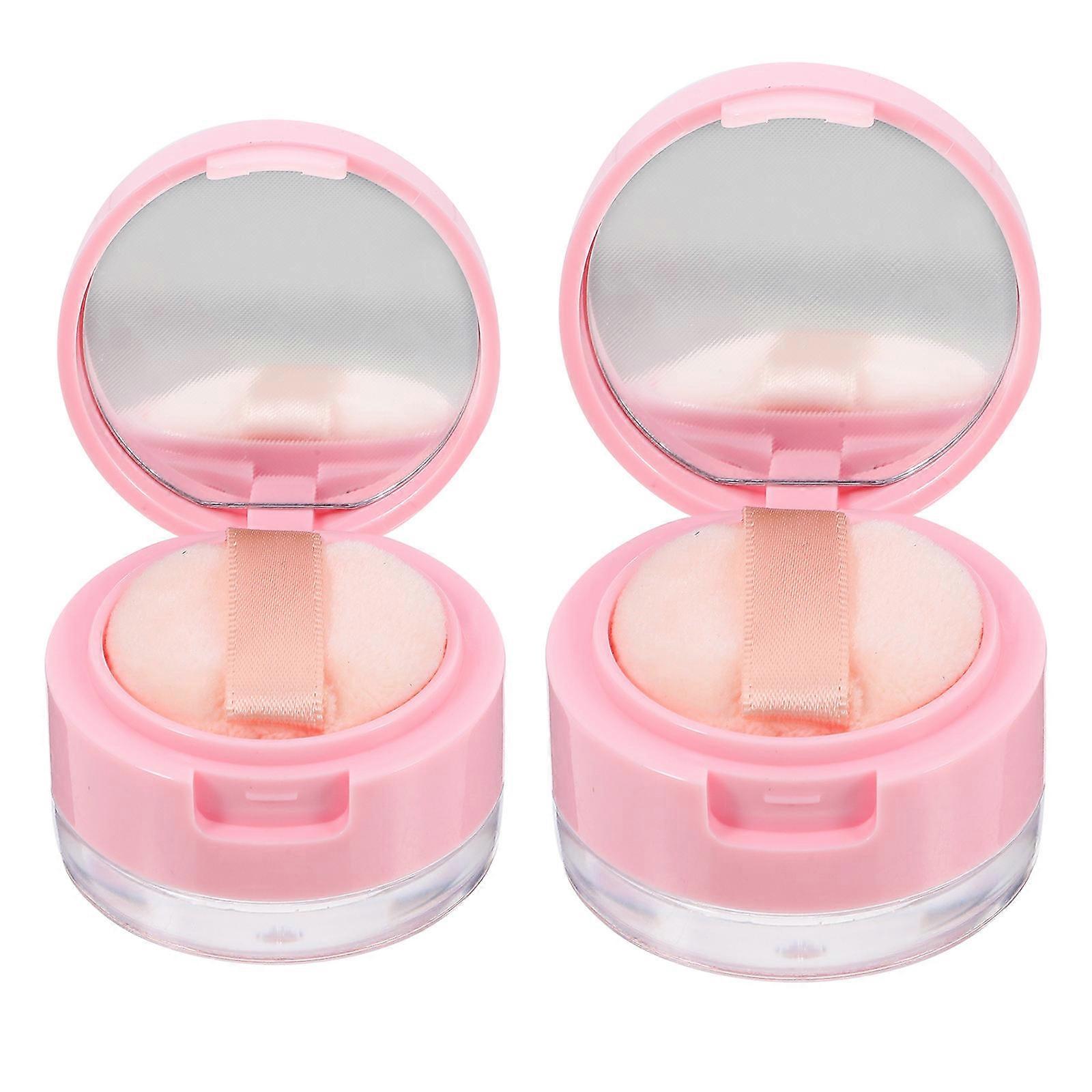 Practical Empty Powder Cases, Easy to Store and Carry for On-The-Go Use