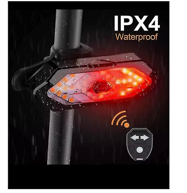 VGEBY Lumière de cyclisme Lampe Avant de Vélo Feu Arrière de Vélo