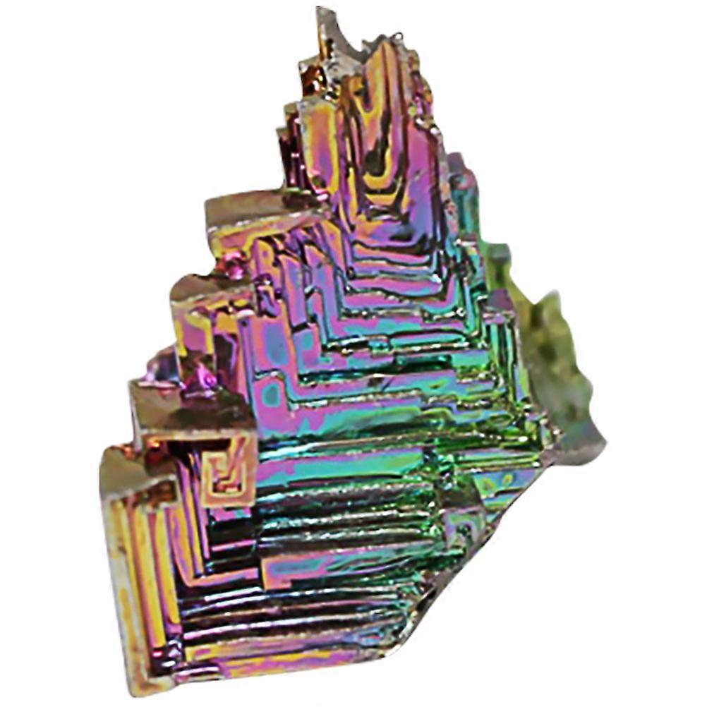 Natural Bismuth Metal Crystal Decorations for Home 50g Multi Assorted Sizes