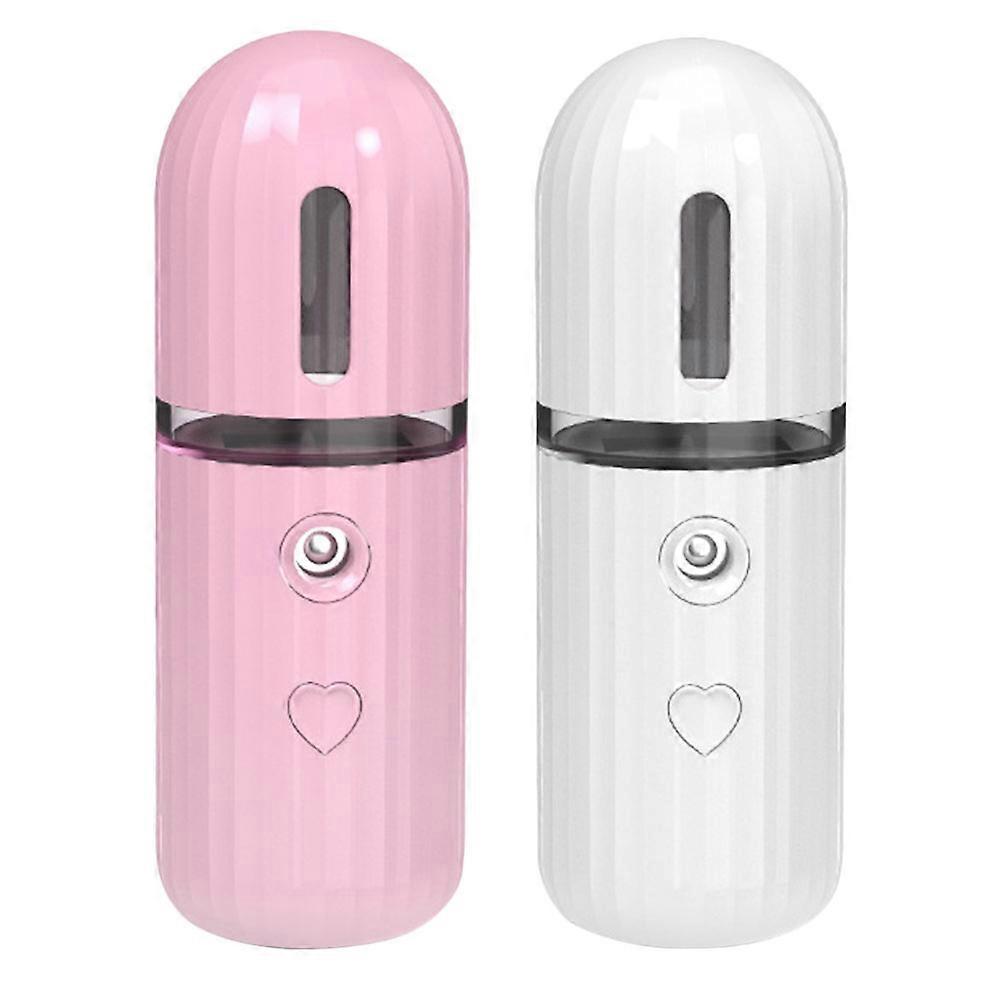 Handy Moisturizing Mist Sprayer Portable Air Humidifier Assorted Colors for Daily Use Mini Size