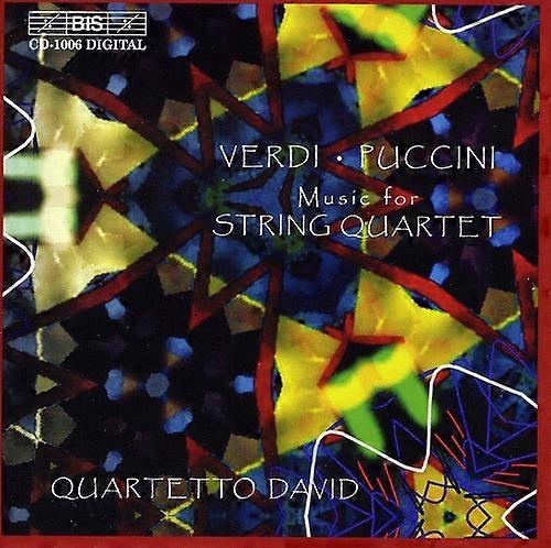 Quartetto David - String Quartet E minor / Crisantemi / 3 Fugues  [COMPACT DISCS] USA import