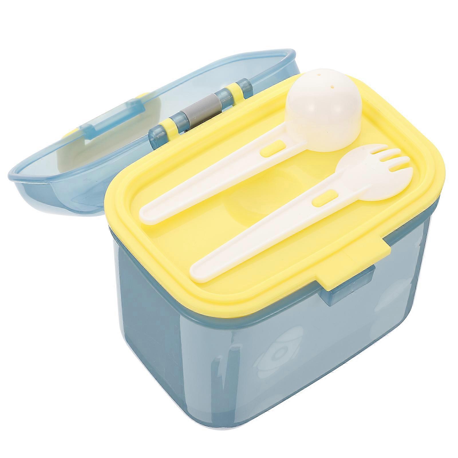 Storage Tank Portable Dispenser For Food Blue Color Moisture-proof 1Pcs