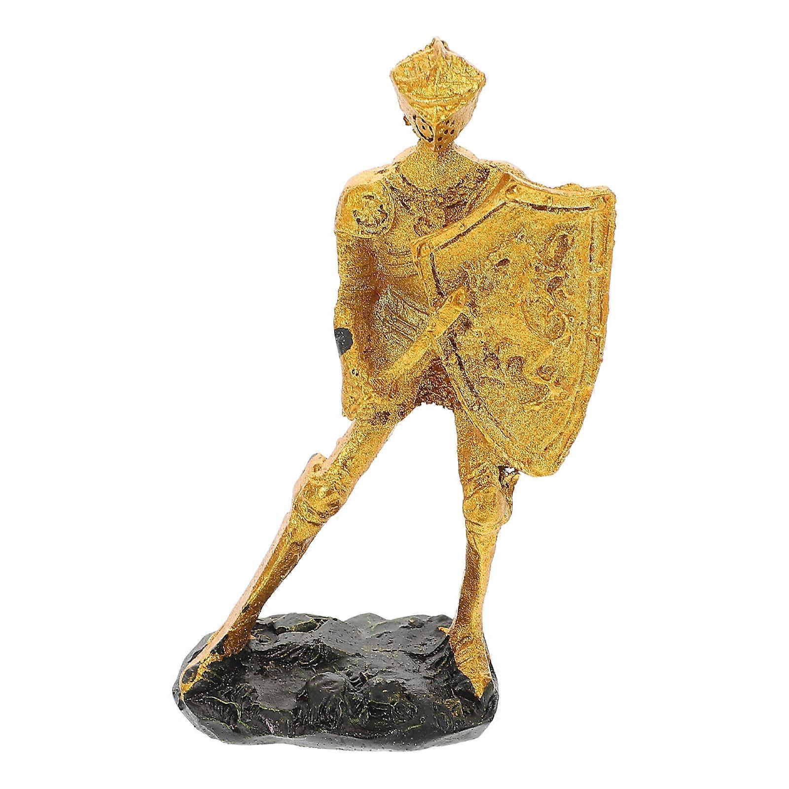 Small Warrior Models Resin Miniature Figurine Perfect For Sand Table Model 9.00X5.00X2.80cm Design 1Pcs