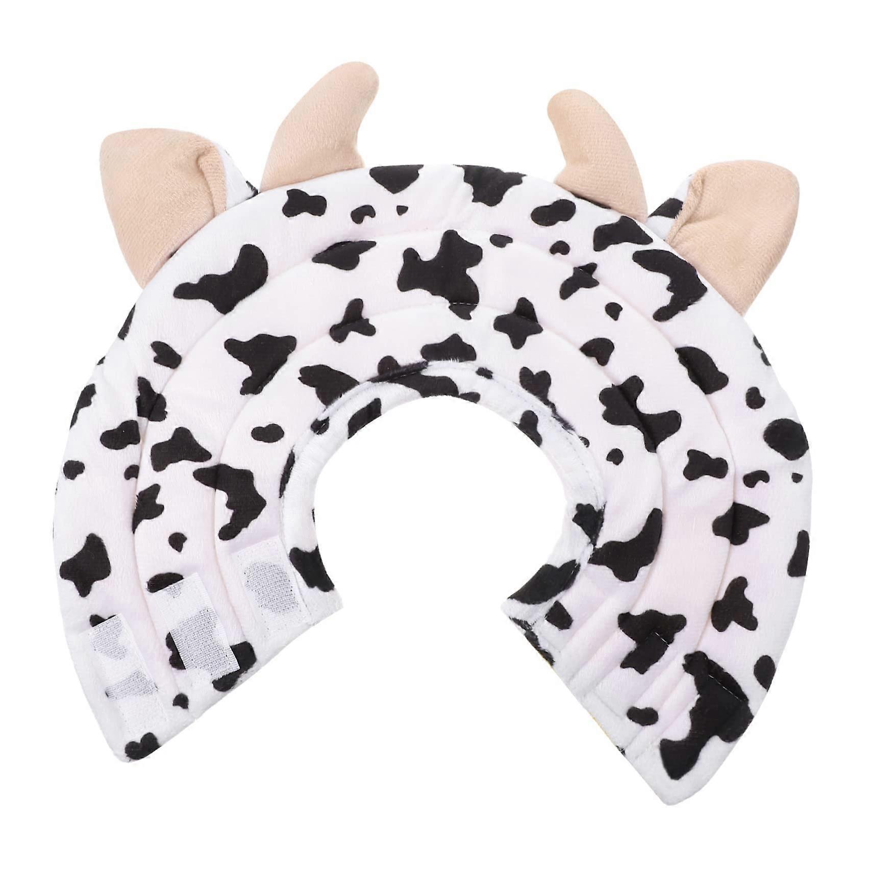 Dog Comfortable Stylish Plush AntiLicking Circle Wound Soft Collars Protection