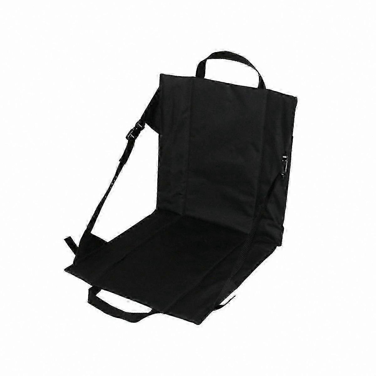 Portable Camping Seat with Backrest for Outdoor Stadium Beach Use