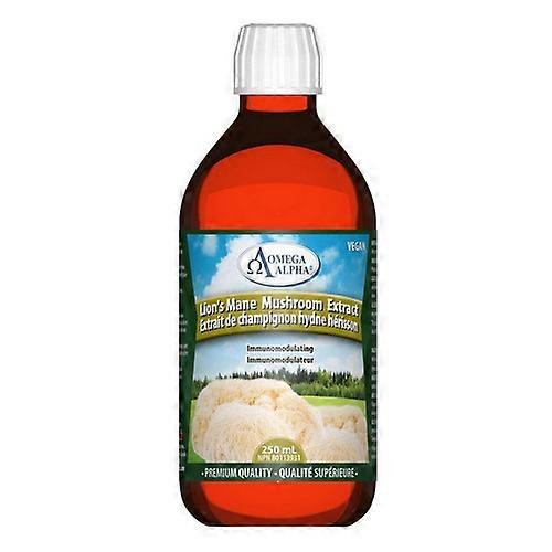 OmegaAlpha Lion's Mane Mushroom Extract, 250 Ml
