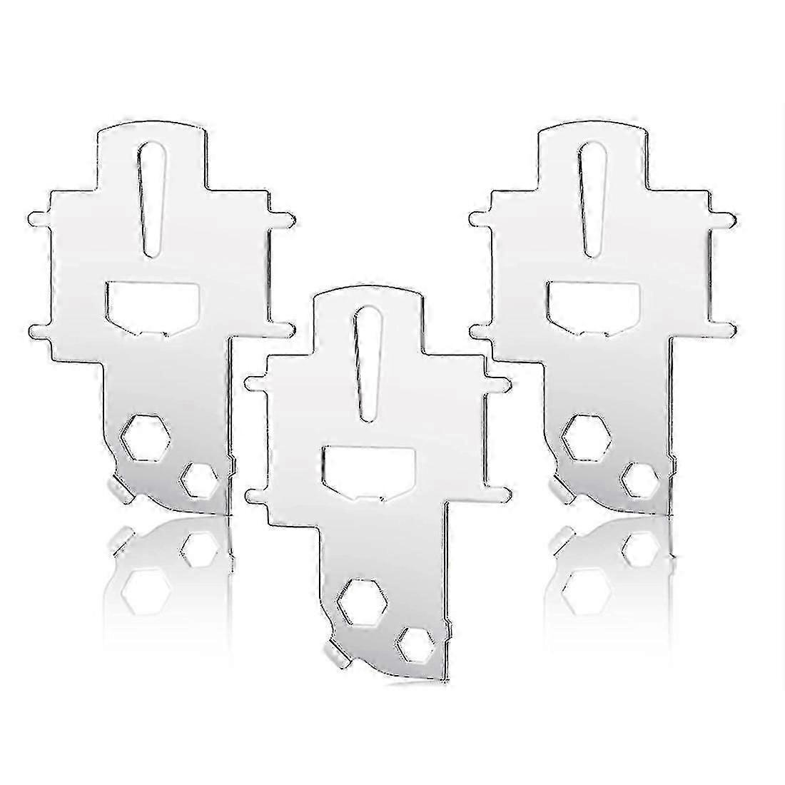 Universal Boat Fuel Cap Keys for Deck Plates (3-Piece Set)