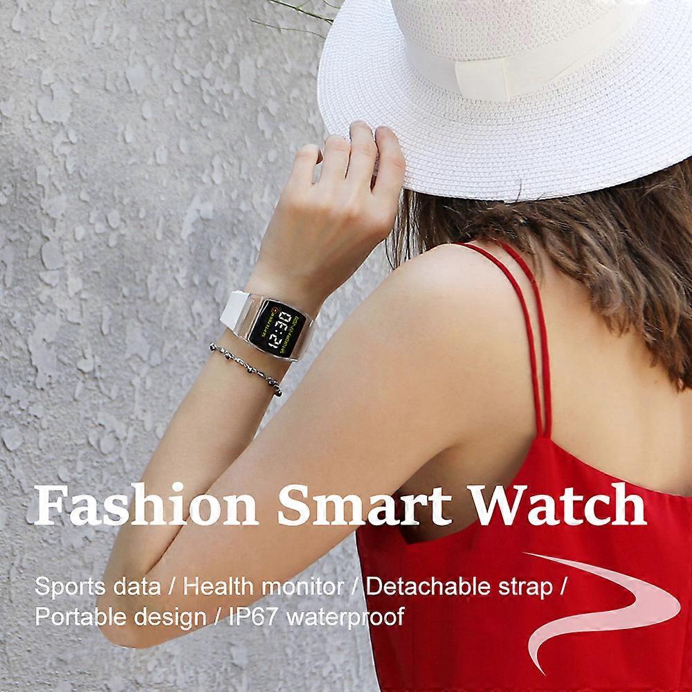 P63 Smart Bracelet - Real-Time Heart Rate & Blood Pressure Monitor, IP67 Waterproof