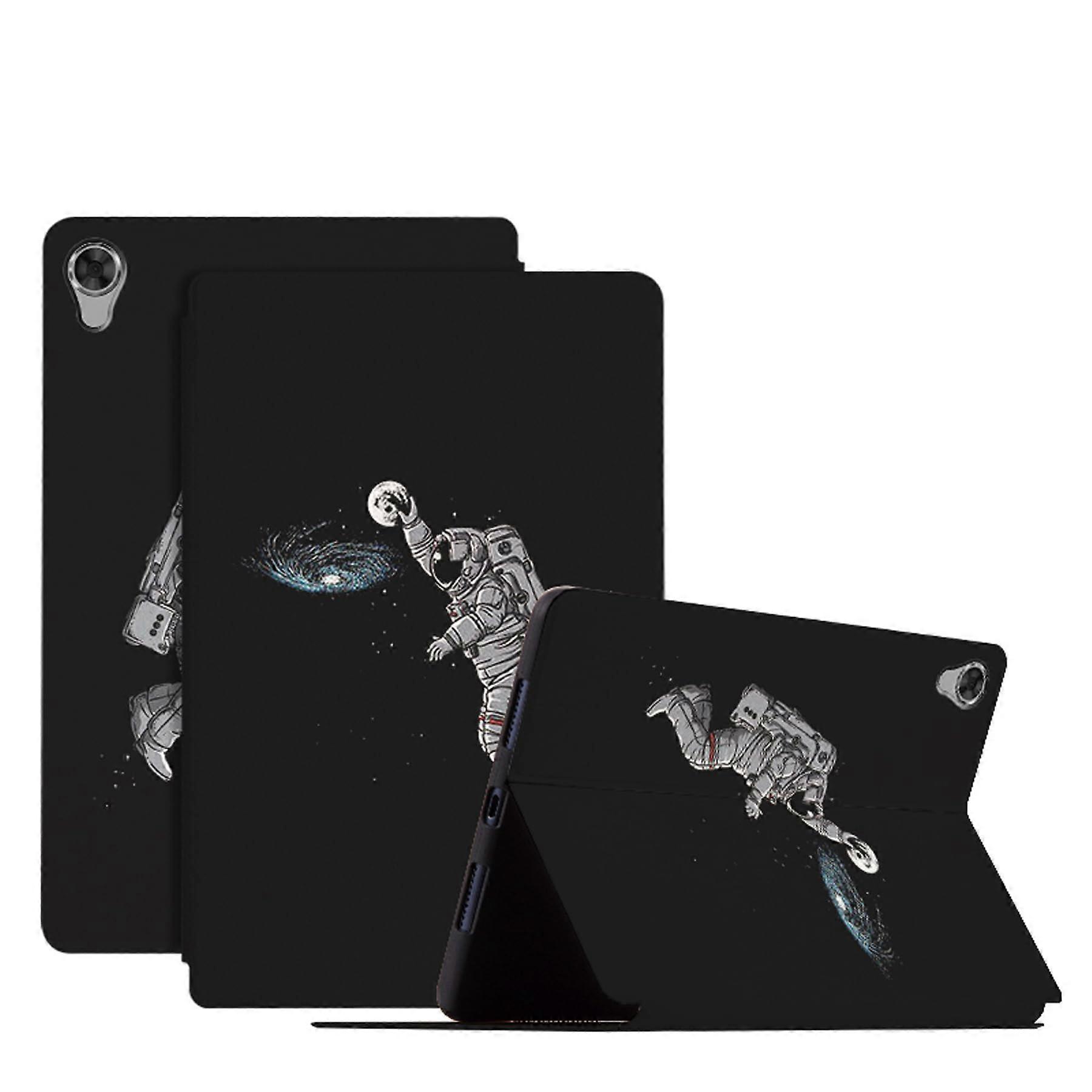 Lenovo Tab M8 Case  Leather Astronaut Pattern Stand Cover Auto Wake/Sleep