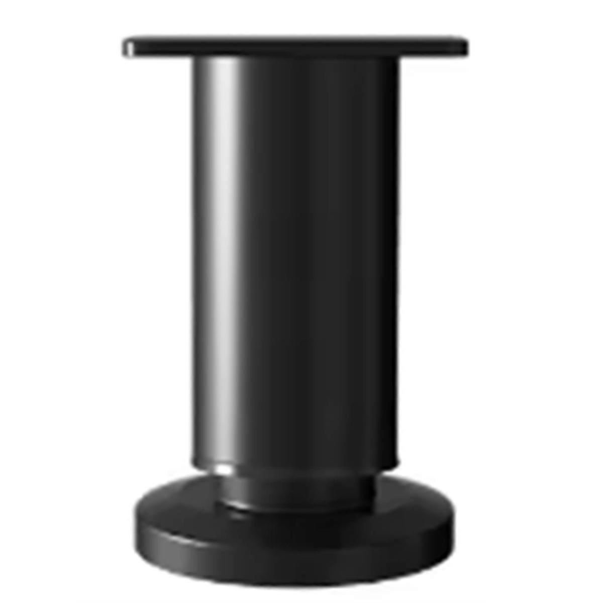 Adjustable Height Furniture Support Legs for Bed Frame, Black 8-12cm