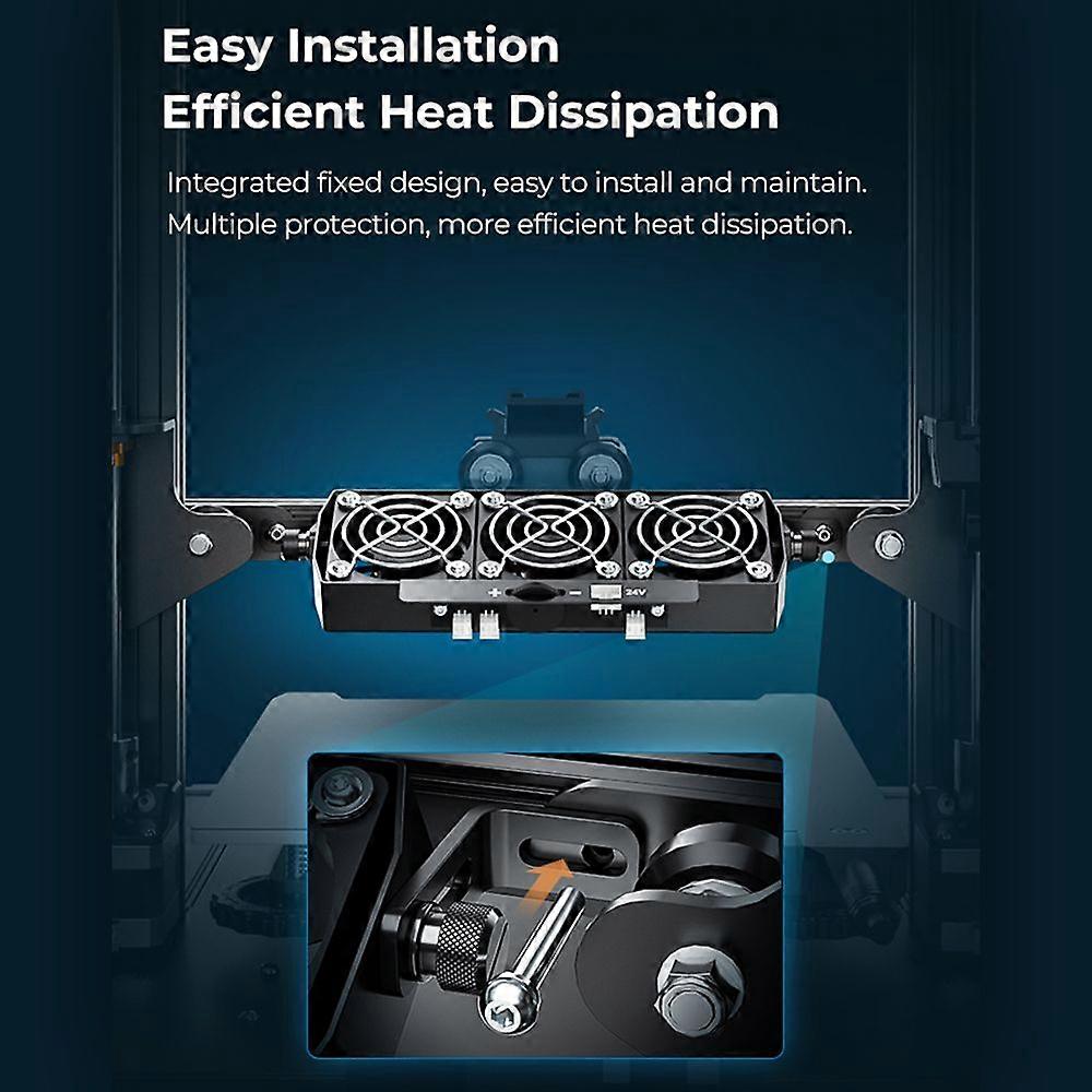 Creality Fan Cooling Kit Fast Heat Dissipation for High-speed Printing for Ender-3/Ender-3 Neo/Ender-3 Pro/Ender-3 V2/Ender-3 V2 Neo/Ender-3 S1/Ender-