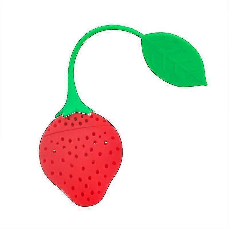 Blue Strawberry Shaped Silicone Tea Maker