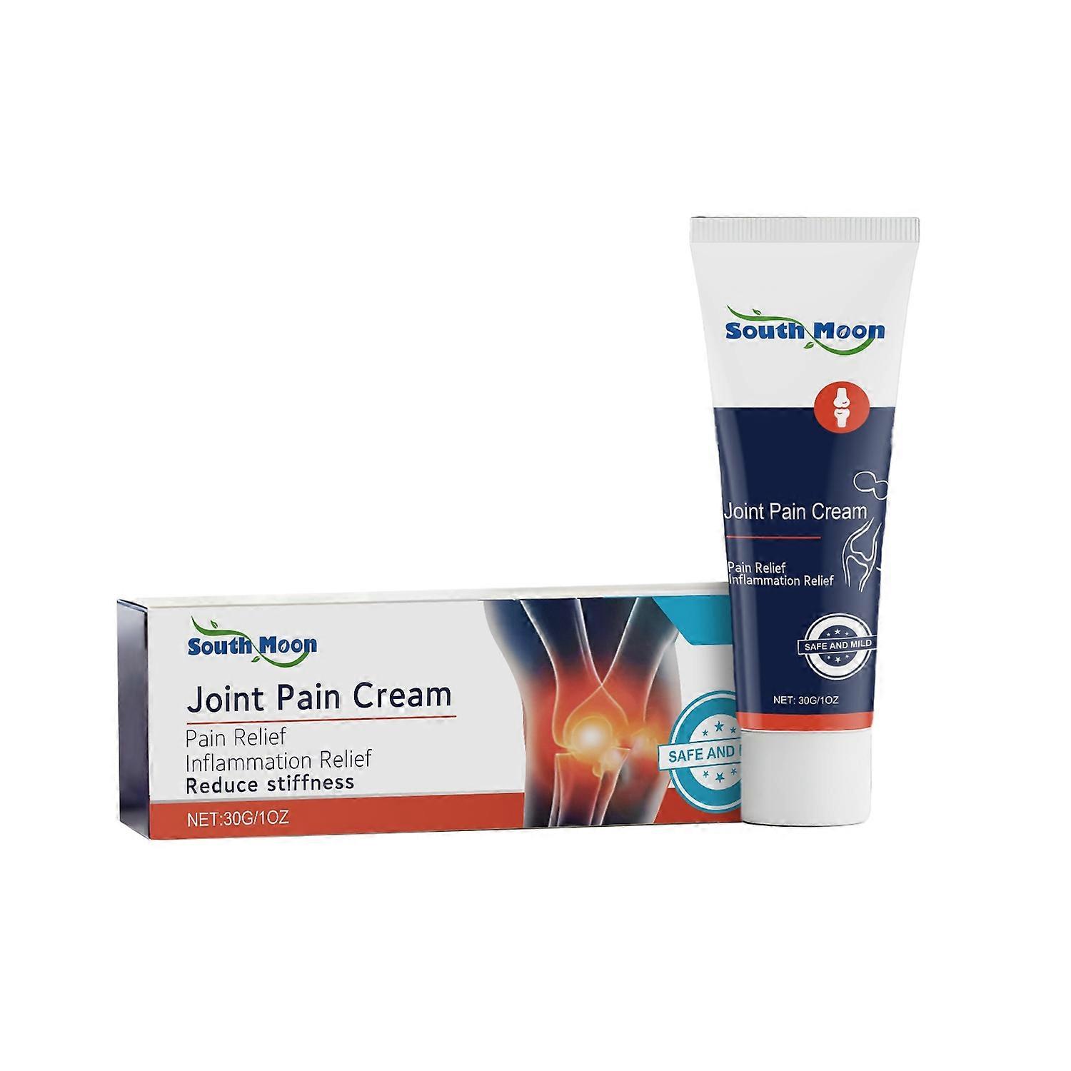1-6x SOUTH MOON Joint Pain Cream Natural Frankincense Menthol Formula 30g Relieves Joint Pain Stiffn