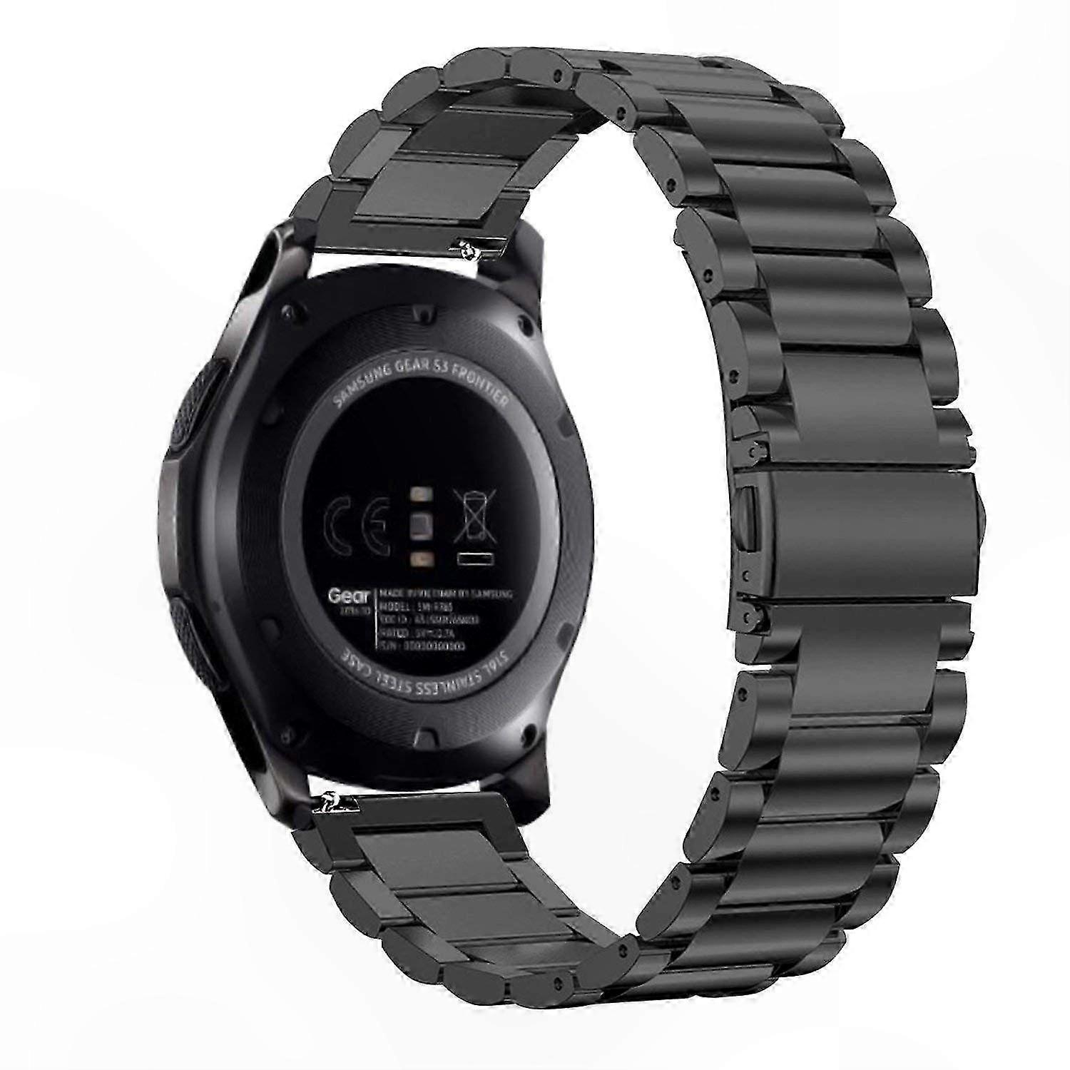 24mm Titanium Alloy 3-Bead Strap for TicWatch Atlas/Pro 5 Enduro