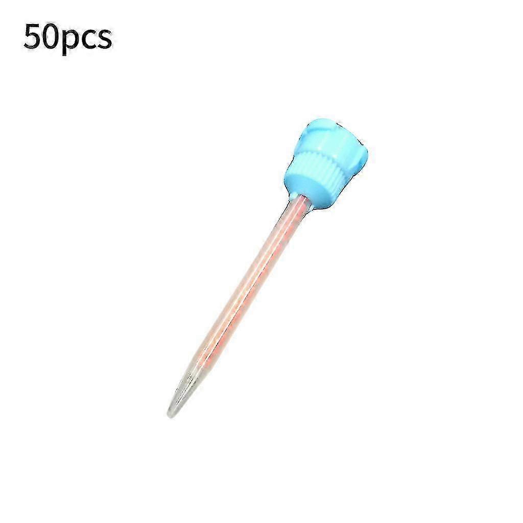 50 Pcs/bag Dental Tube For Impression Mixing For Sharp Flat Tips Or...