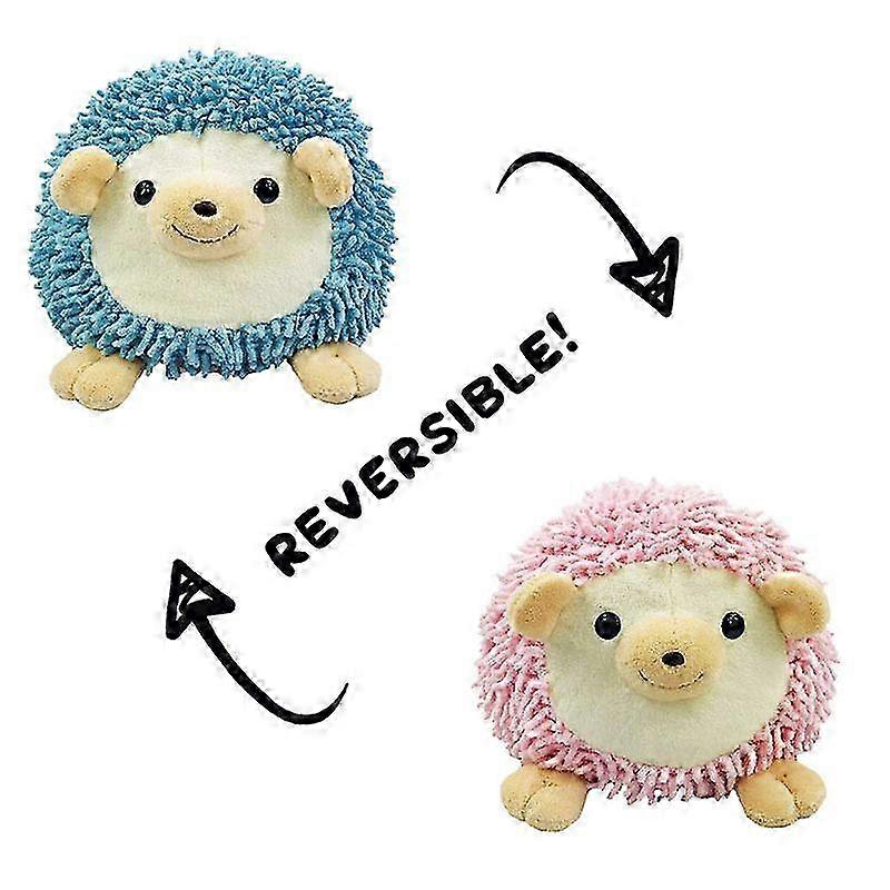 Reversible Igel Plüschpuppe