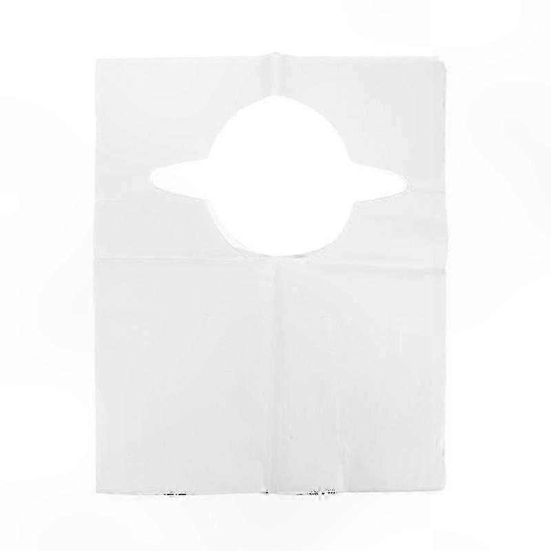 100 Count Disposable Bibs Sleeveless Design for Easy Use