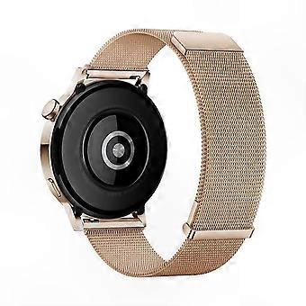 Metal Strap for Smartwatch GT3 42mm, Sweatproof Band with Premium Design (A)