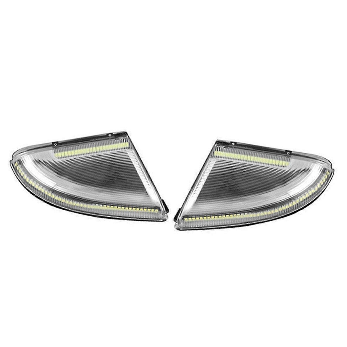 L+R Rear View Mirror Turn Signal Light Dynamic Indicator Blinker Light for Ram 1500 2500 3500 2009-18 68064948AA B