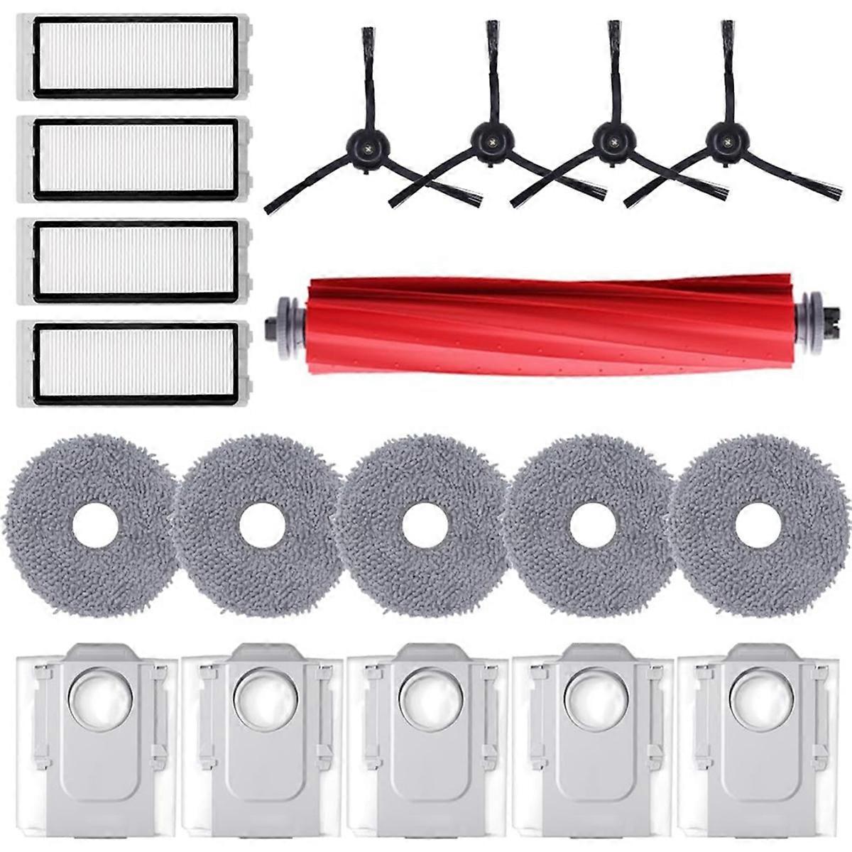 Accessories Kit for Qrevo S/QRevo MaxV/QRevo Pro/QRevo PLUS Robot Vacuum Cleaner Replacement Parts