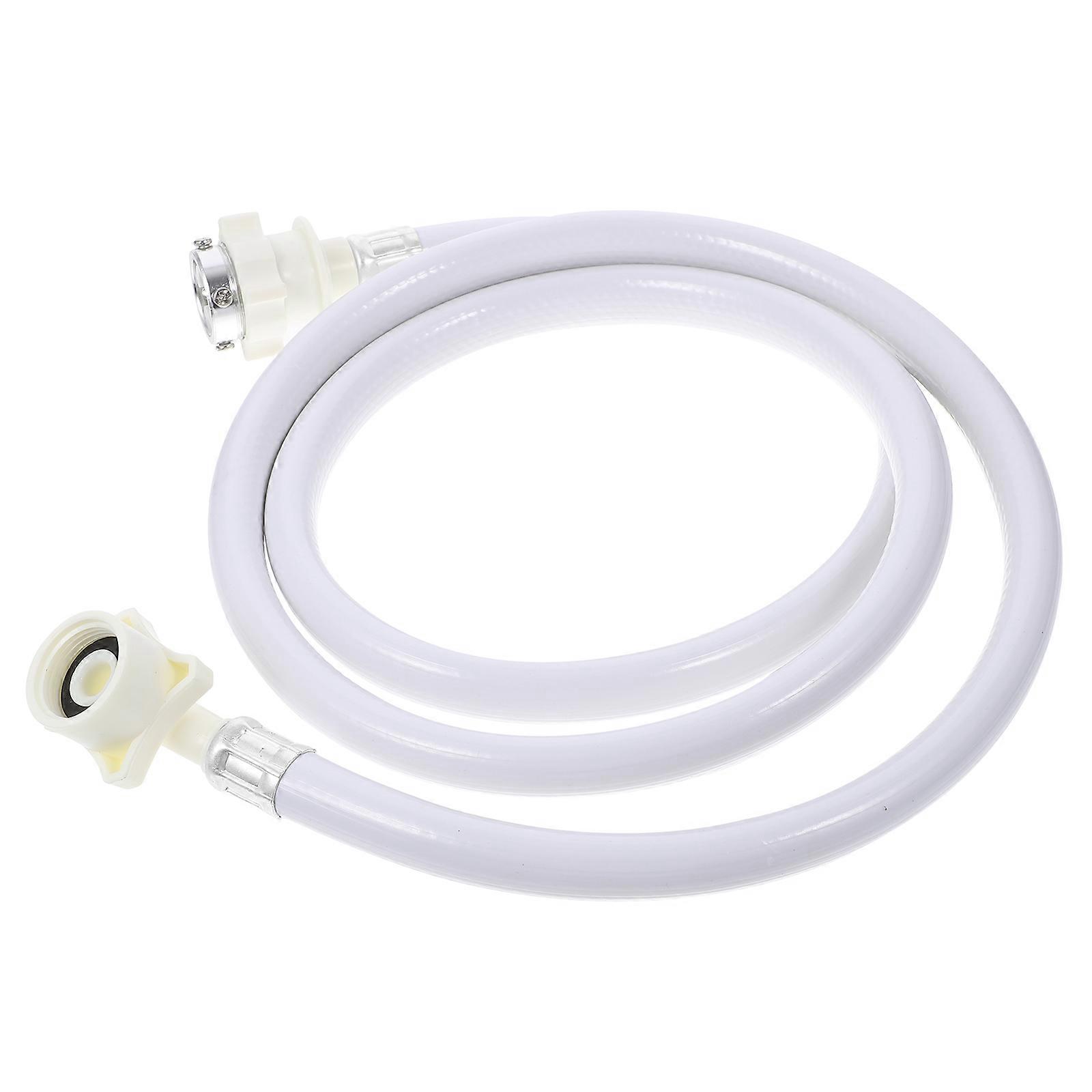 Washing Machine Water Inlet Pipe PVC Extension For Washing Machine 2 Meters 1Set
