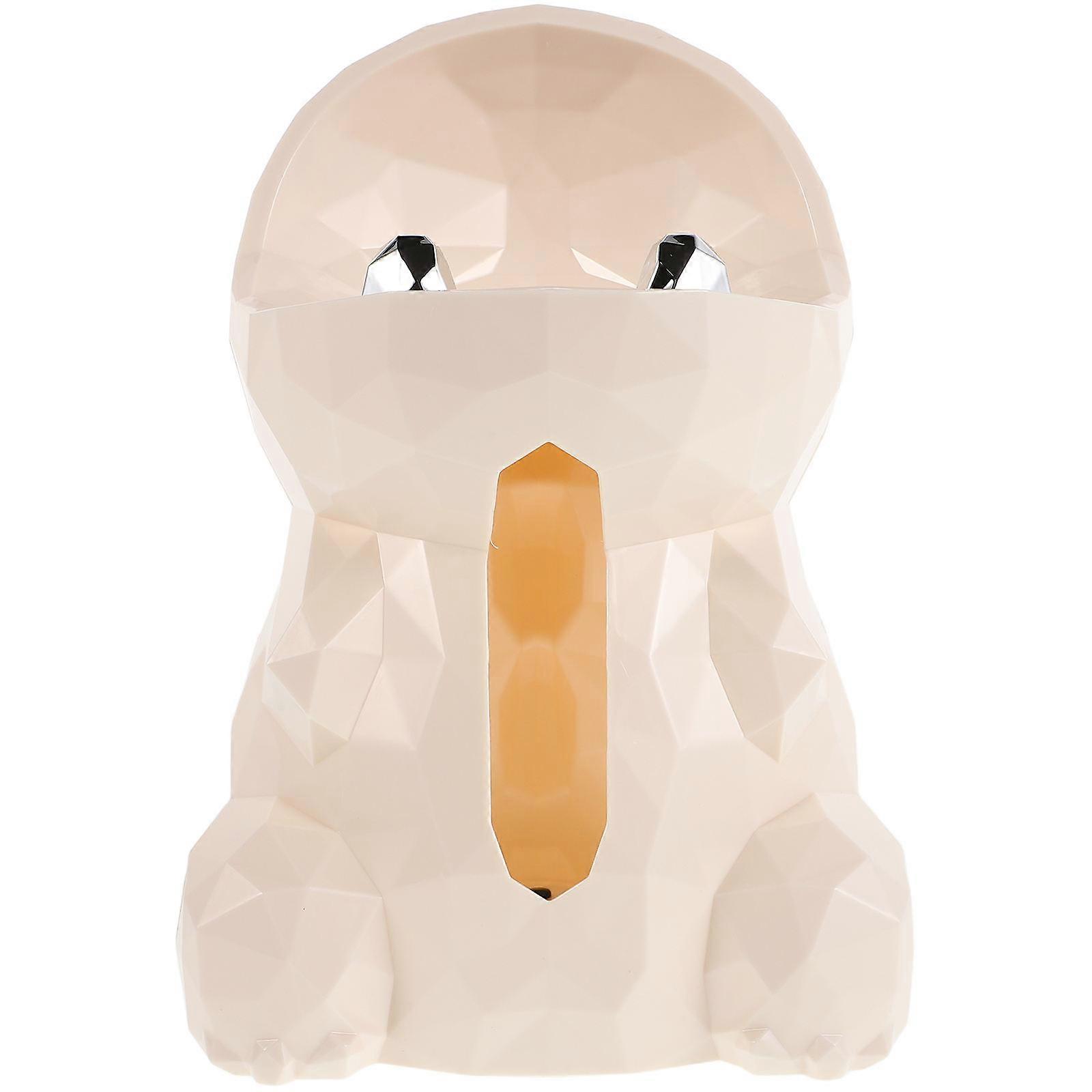 White Dinosaur Tissue Box for Car Decorative Tissue Holder