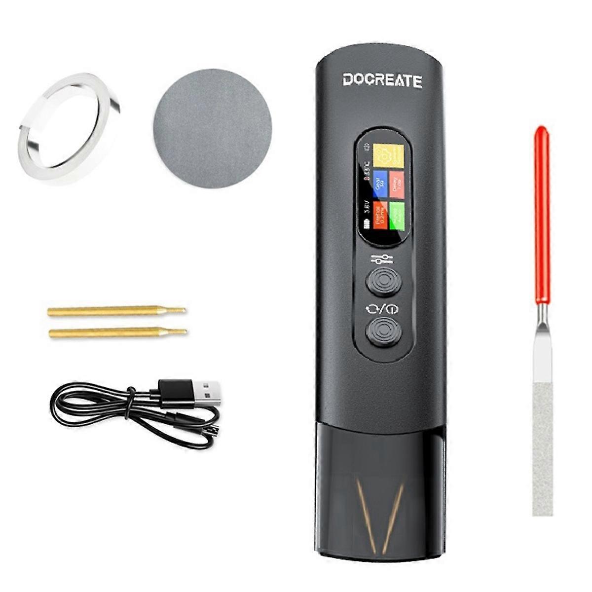 99-Layer Welding Gears Handheld Spot Welder Adjustable Portable Digital Display Mini Spot Welding M