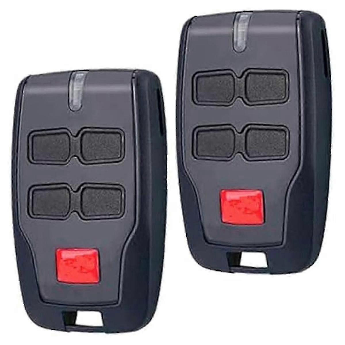 2Pcs Garage Remote Controls for BFT Mitto B RCB,433.92Mhz Rolling Code,4-Channel BFT Remote,for Roll SZRH A-D