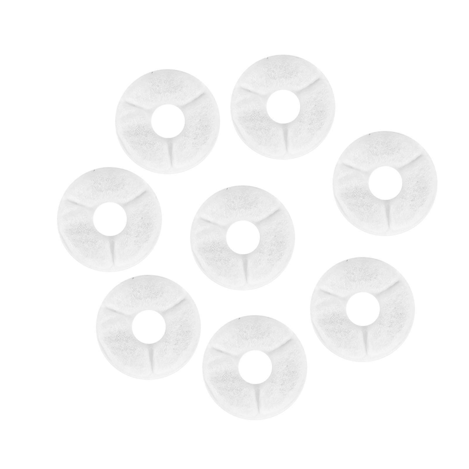 Filtre à charbon actif de remplacement pour fontaine à eau automatique pour chien, 8 pièces