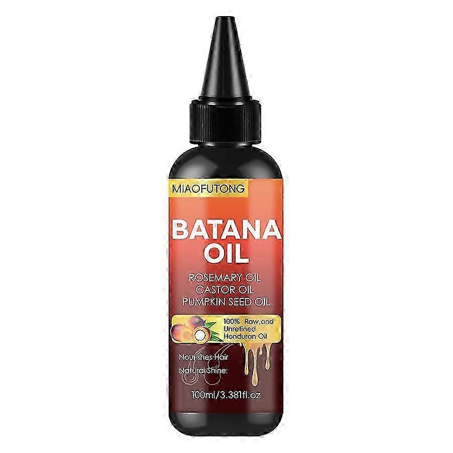 زيت باتانا لنمو الشعر ، زيت فروة الرأس 4 في 1 مع إكليل الجبل وزيت بذور اليقطين لتقوية الشعر والعناية بفروة الرأس ، والتغذية والتكثيف H