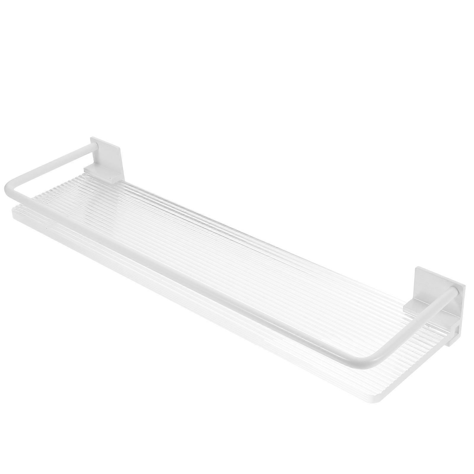 Bathroom Wall-Mounted Shower Shelf for Storage Use Heavy Duty Organizer