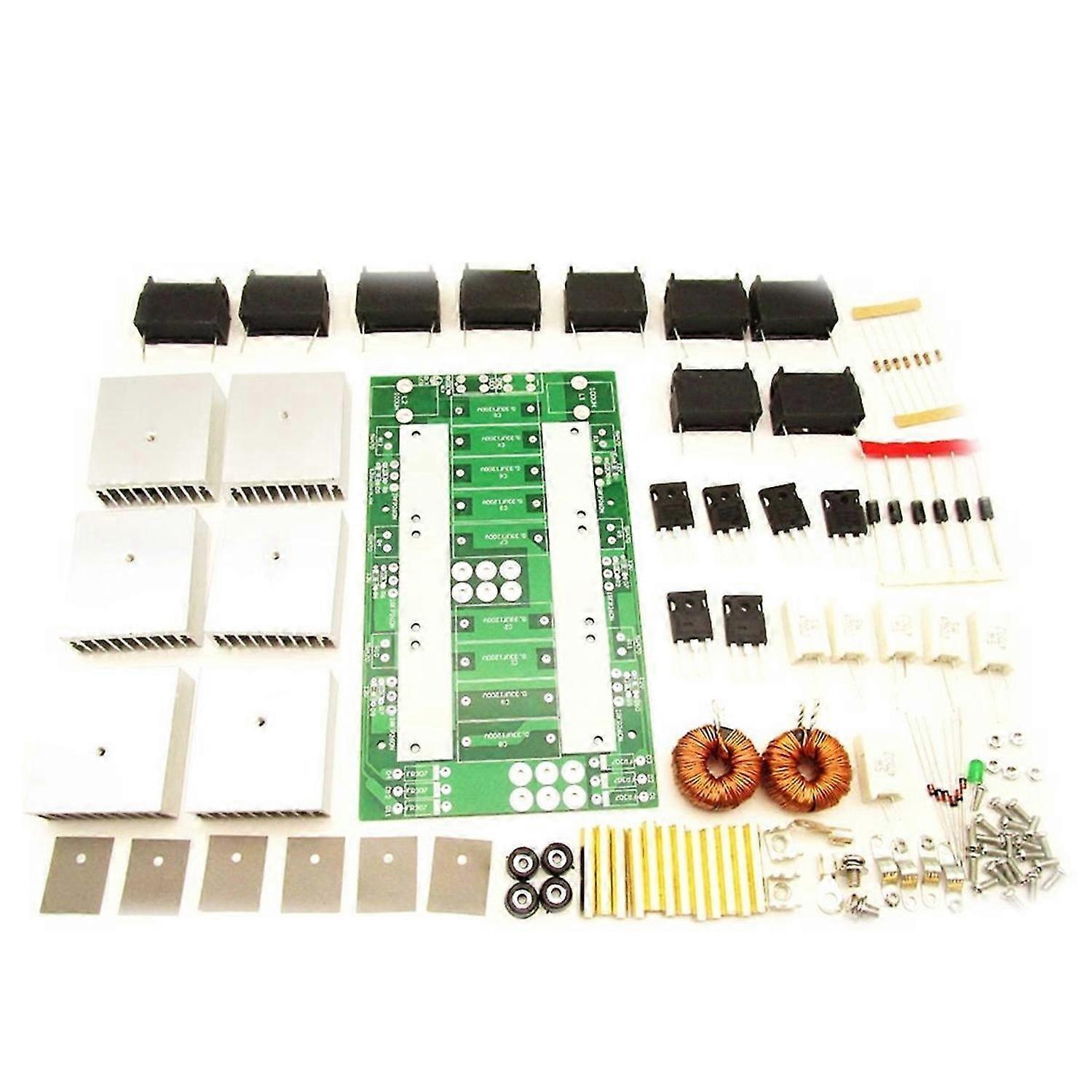 3000W 50A Tapless High Frequency Induction Heating Machine Quenching Module DIY Kit Frequency Oven M