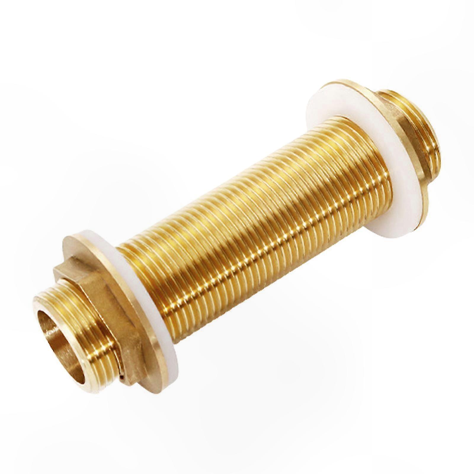 Leakproof 3/4" Brass Garden Hose Adapter for Water Tanks and Towers, Durable and Secure Connection Fittings