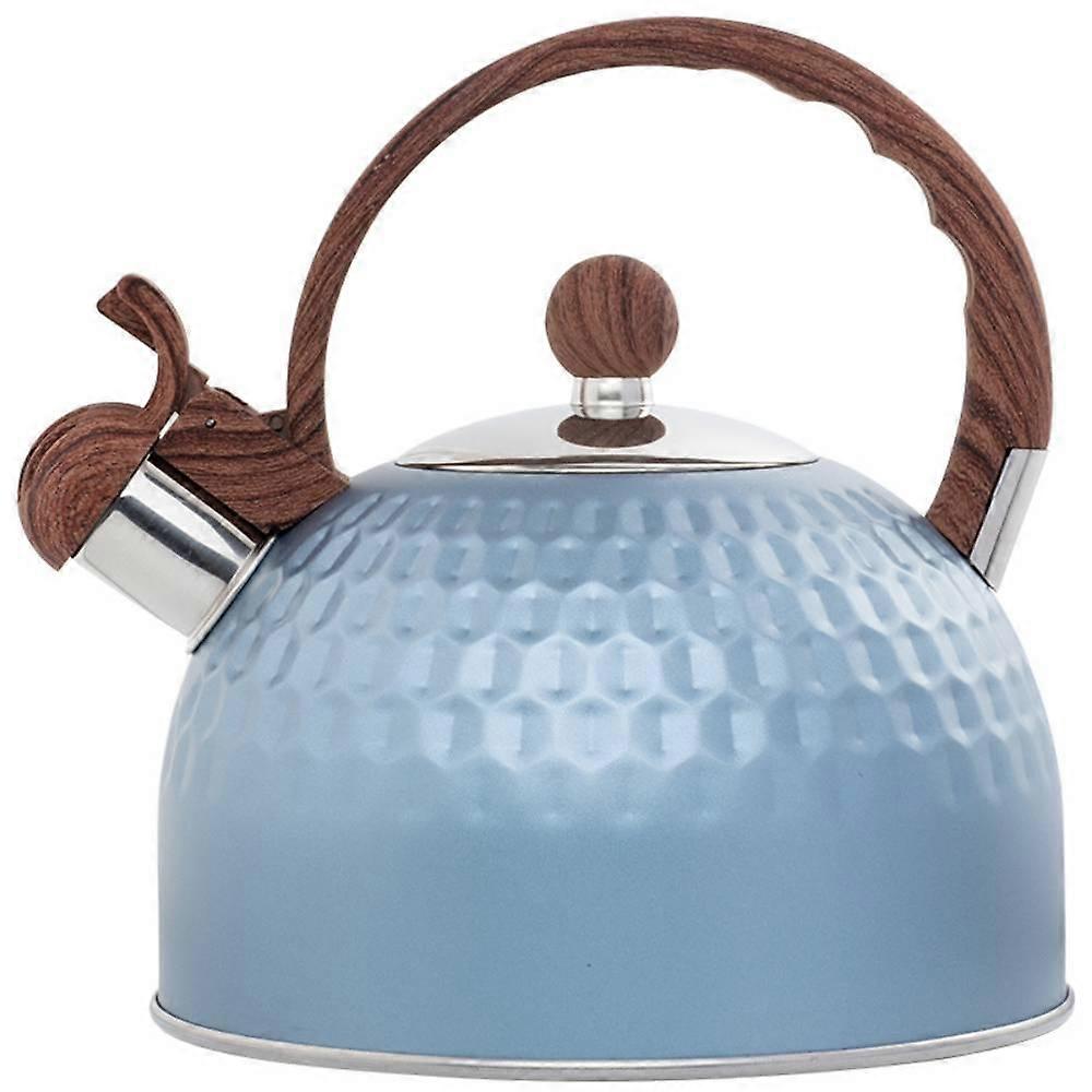 2.5L Whistle Kettle, Blue Hammer Kettle