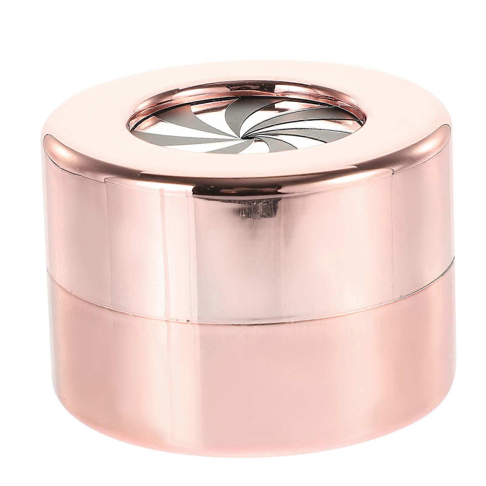Rotary Proposal Ring Case Round Jewelry Box for Storage