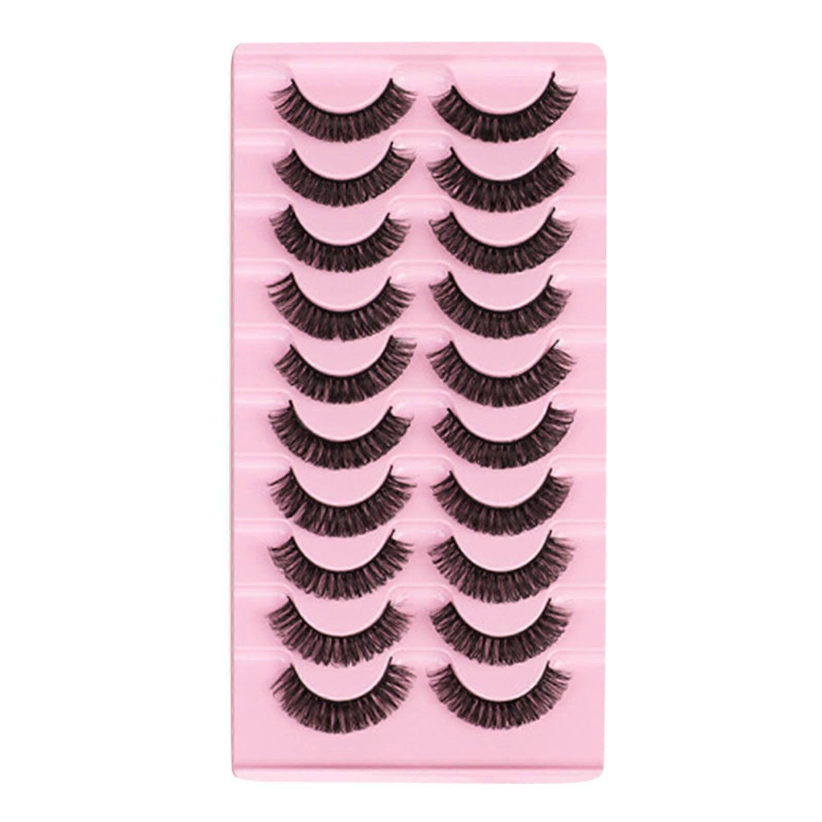Zlezpi Eyelashes Popular Style Strip Lashes Private Labels Faux Mink Eyelash Extension Strip Deep Curl Eyelash