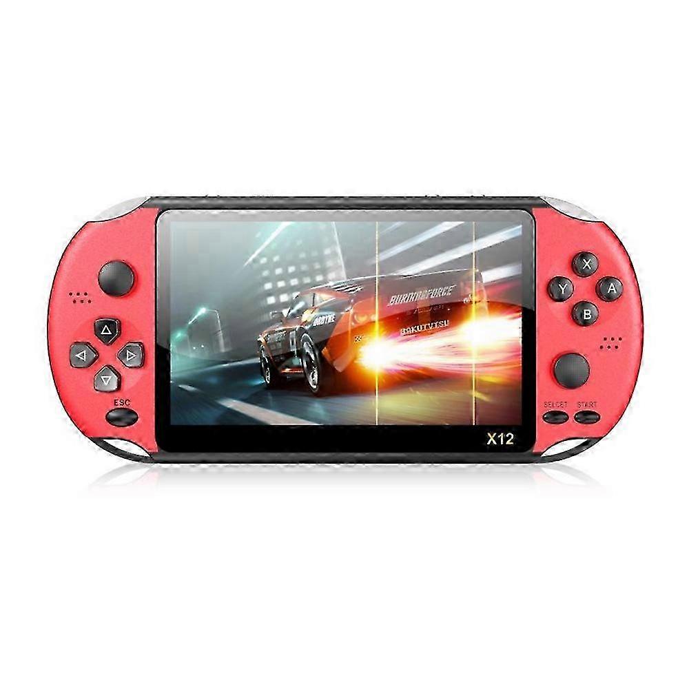 X12 Handheld Game Console 5.1 inch HD Screen Portable Retro Video Gaming Player Built-in 1000+ Classic Games 2025