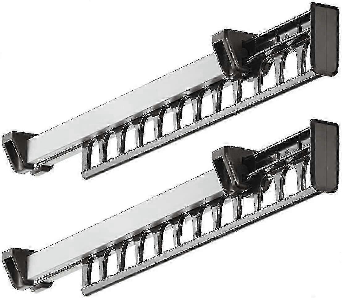 12-Hanger Extendable Sliding Closet with 312mm Length Pack of 2