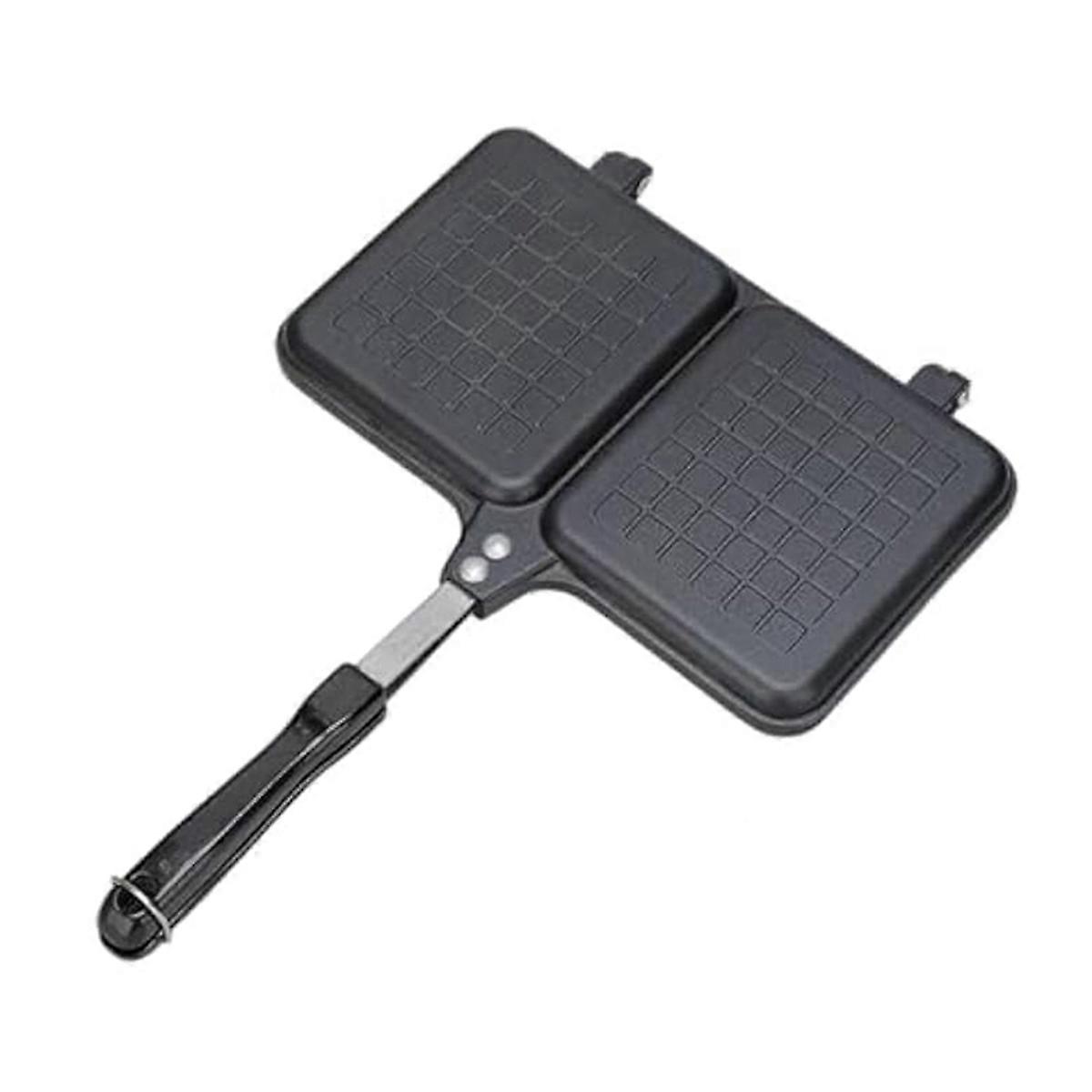 Getoasteter Sandwichmaker, doppelseitige Toasterpfanne