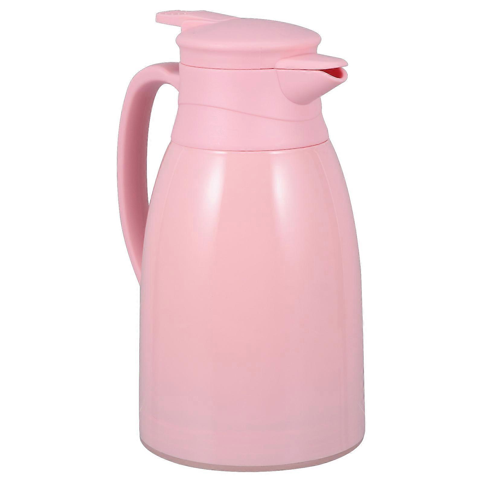 Thermal Flask Warm Keeping Kettle For Friends Scald-Proof 13.5x13.5x25cm Pink 1Pack