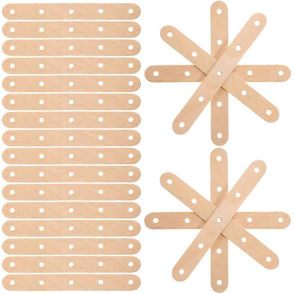 Wooden Craft Sticks for DIY Crafts and Art Projects 450Pcs Set