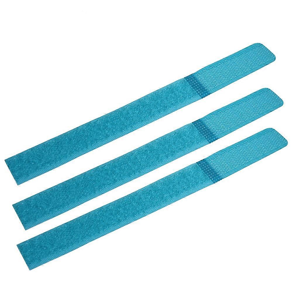 Cable Wrapper Nylon Cable Straps for Wire Organizer 300Pcs Sky Blue