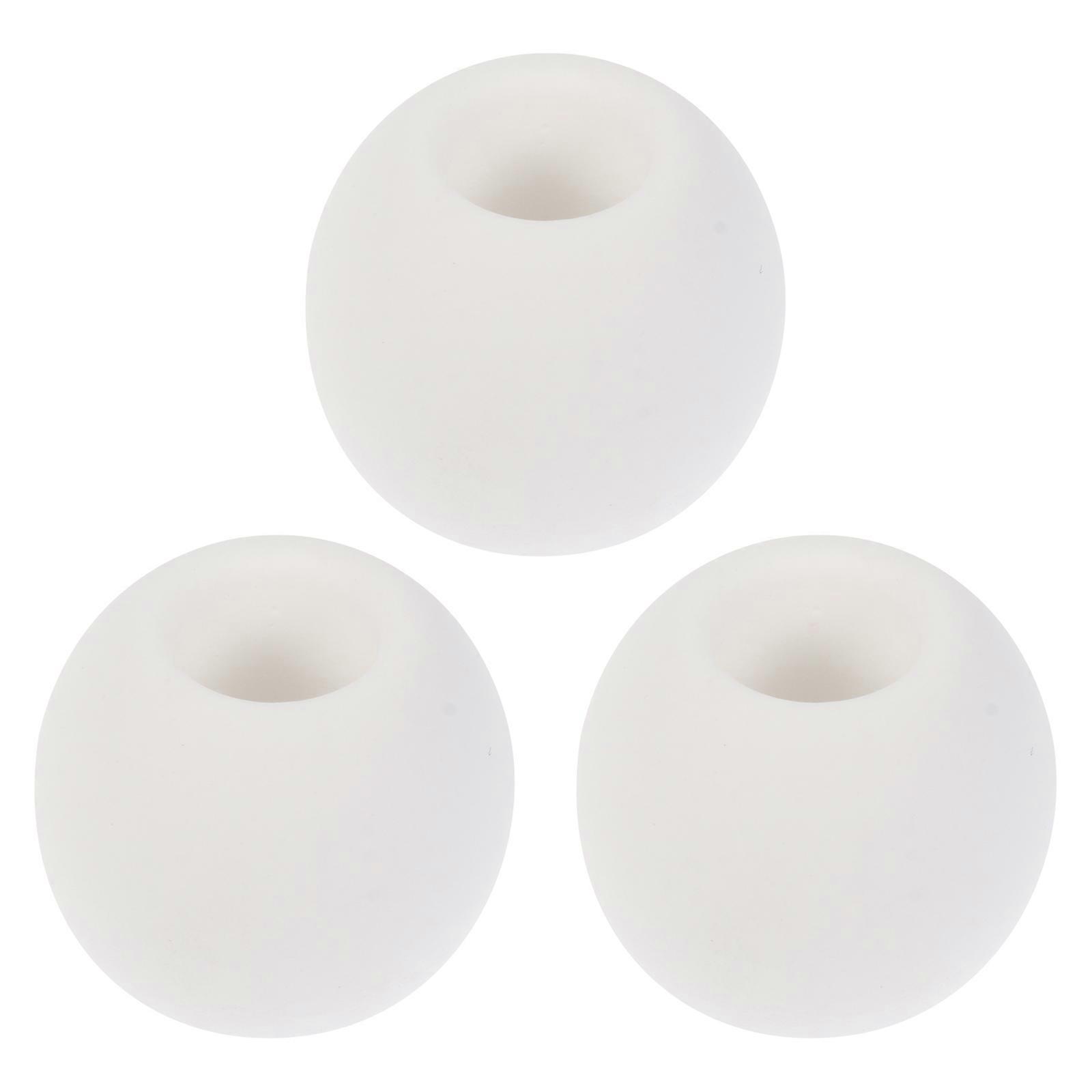 Toothbrush Rack Diatomite Stand for Bathroom Use 3Pcs White Pack