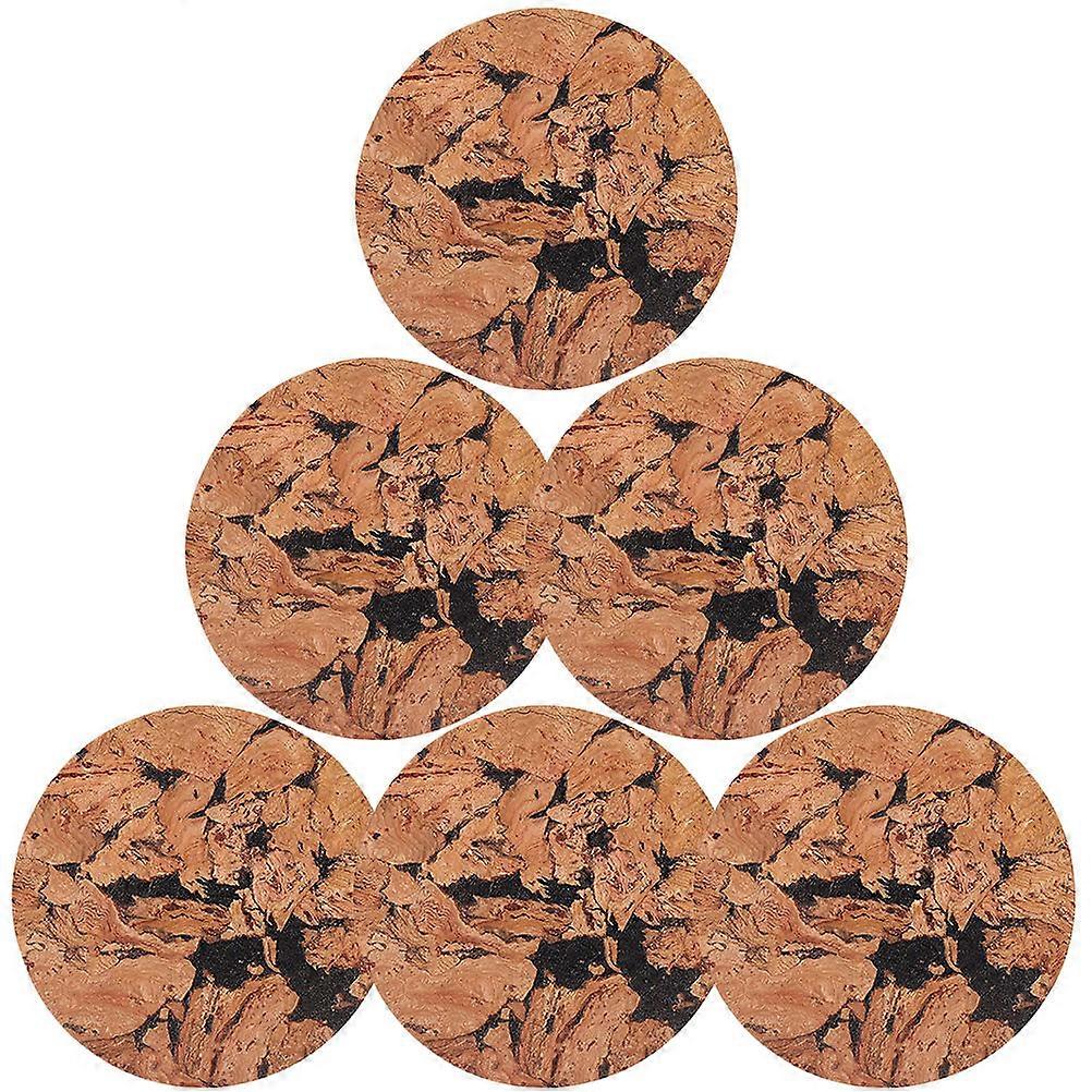 Decorative Coaster for Drink Heat Resistant 24Pcs Cork Cup Coaster