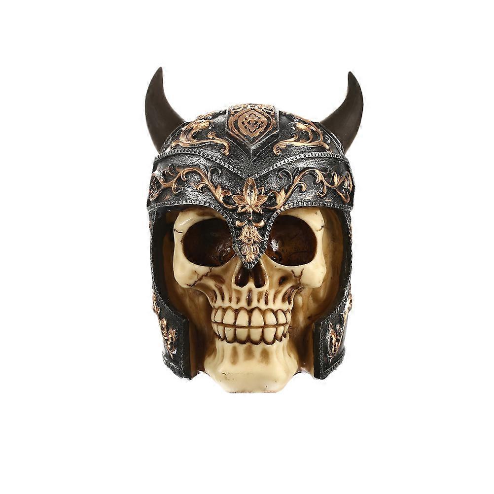 Skull Saving Pot Resin Money Bank for Storage Use 2Pcs Item
