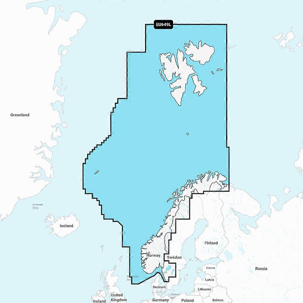 Garmin Navionics+ Chart: Eu649l - Norway