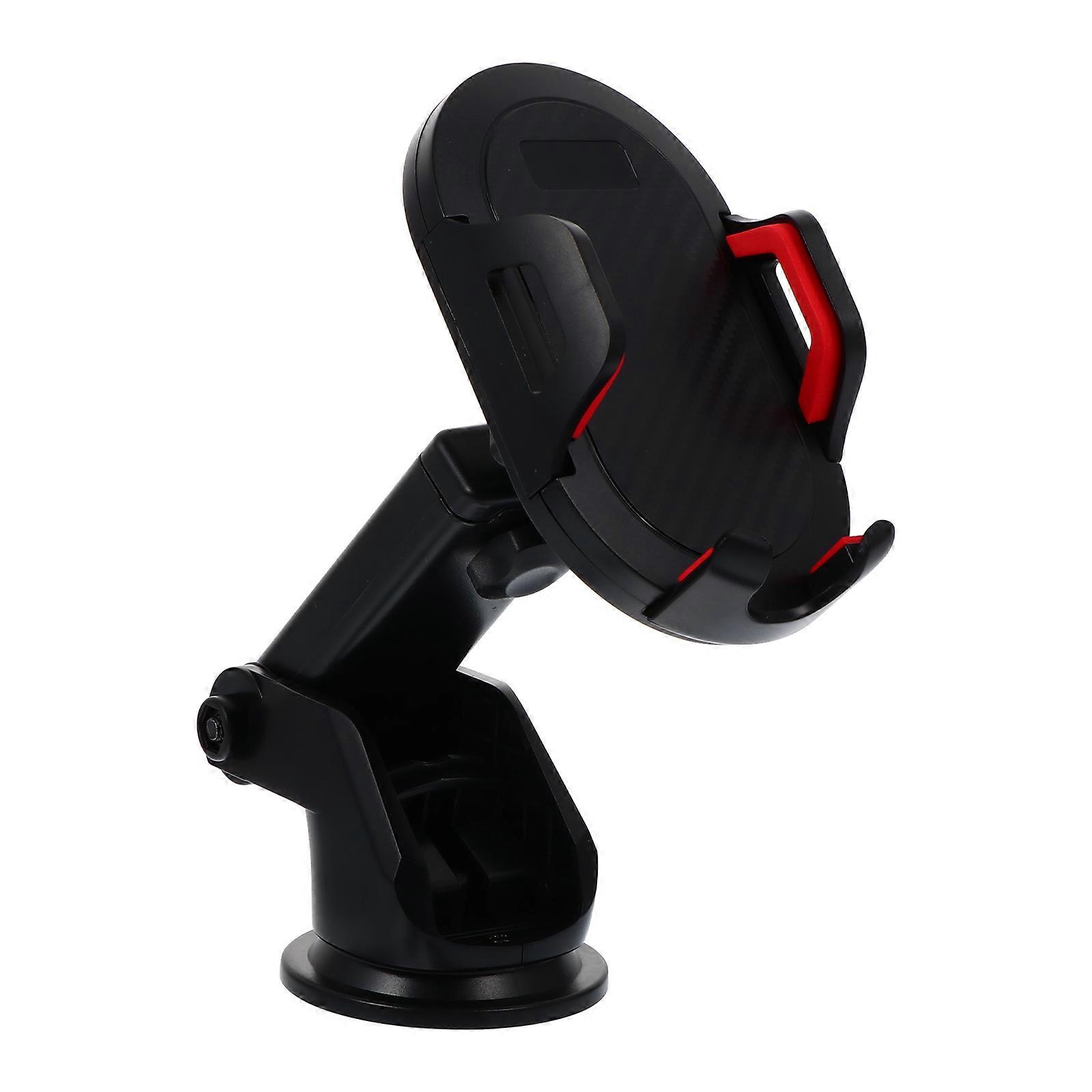 Magnetic Phone Bracket Designed For Drivers Offering Hands-Free Navigation Support In Red 1Pack